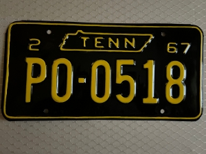 Picture of 1967 Tennessee #PO-0518