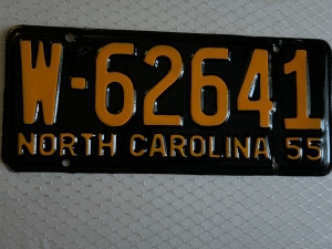 Picture of 1955 North Carolina Car #W-62641