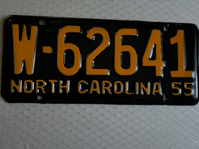 Picture of 1955 North Carolina Car #W-62641