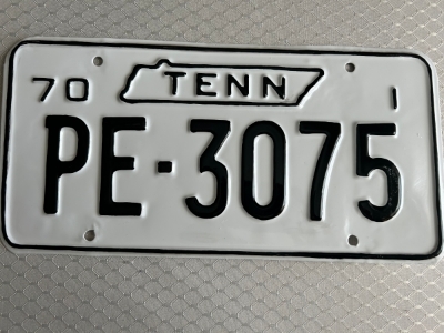 Picture of 1970 Tennessee #PE-3075