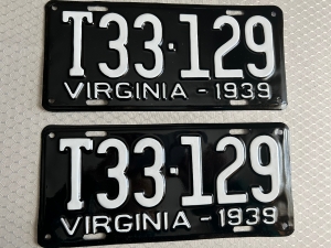 Picture of 1939 Virginia Truck Pair #T33-129