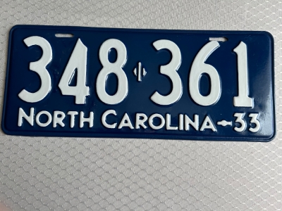 Picture of 1933 North Carolina #348-361