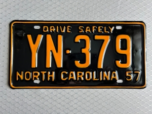 Picture of 1957 North Carolina #YN-379