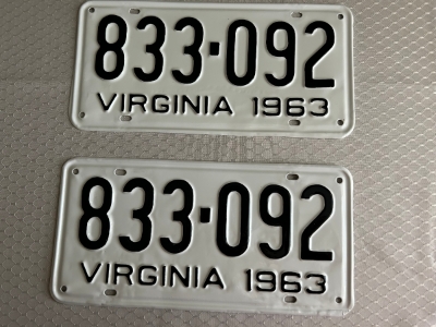 Picture of 1963 Virginia Car Pair #833-092