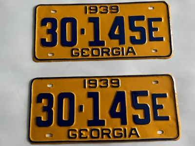 Picture of 1939 Georgia #30-145E