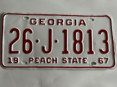 Picture of 1967 Georgia #26-J-1813