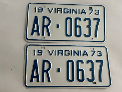 Picture of 1973 Virginia Car Pair #AR-0637