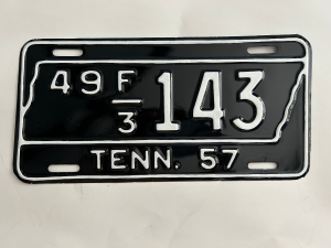 Picture of 1957 Tennessee #49F/3 143