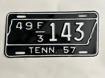 Picture of 1957 Tennessee #49F/3 143