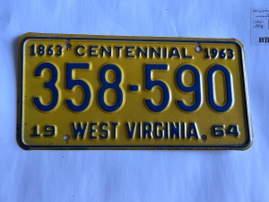 Picture of 1964 West Virginia #358-590