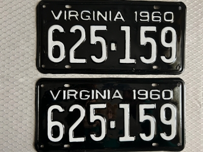 Picture of 1960 Virginia Car Pair #625-159