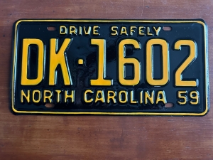 Picture of 1959 North Carolina #DK-1602