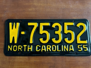 Picture of 1955 North Carolina Car #W-75352