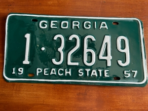 Picture of 1957 Georgia #1-32649