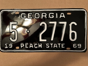 Picture of 1969 Georgia #5-2776