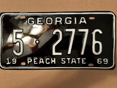 Picture of 1969 Georgia #5-2776