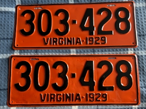Picture of 1929 Virginia Car Pair #303-428