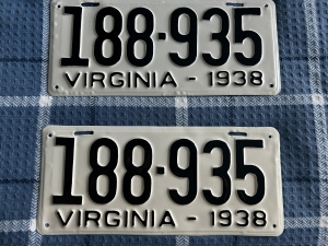 Picture of 1938 Virginia Car Pair #188-935