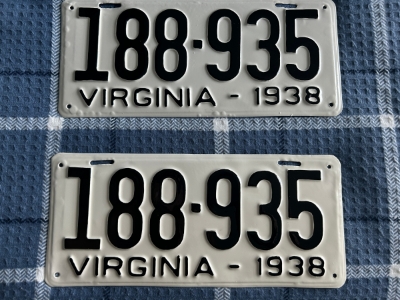 Picture of 1938 Virginia Car Pair #188-935