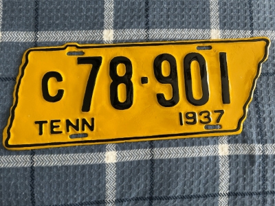 Picture of 1937 Tennessee #C78-901