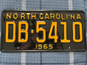 Picture of 1965 North Carolina Car #DB-5410