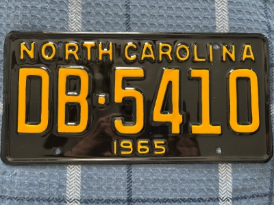 Picture of 1965 North Carolina Car #DB-5410