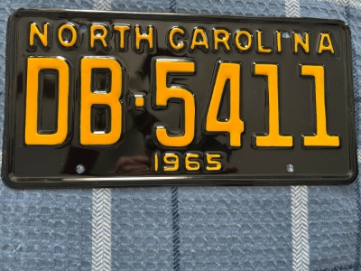 Picture of 1965 North Carolina Car #DB-5411