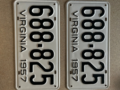 Picture of 1957 Virginia Car Pair #688-825