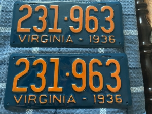 Picture of 1936 Virginia Car Pair # 231-963