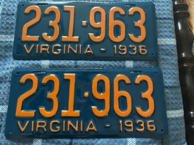 Picture of 1936 Virginia Car Pair # 231-963